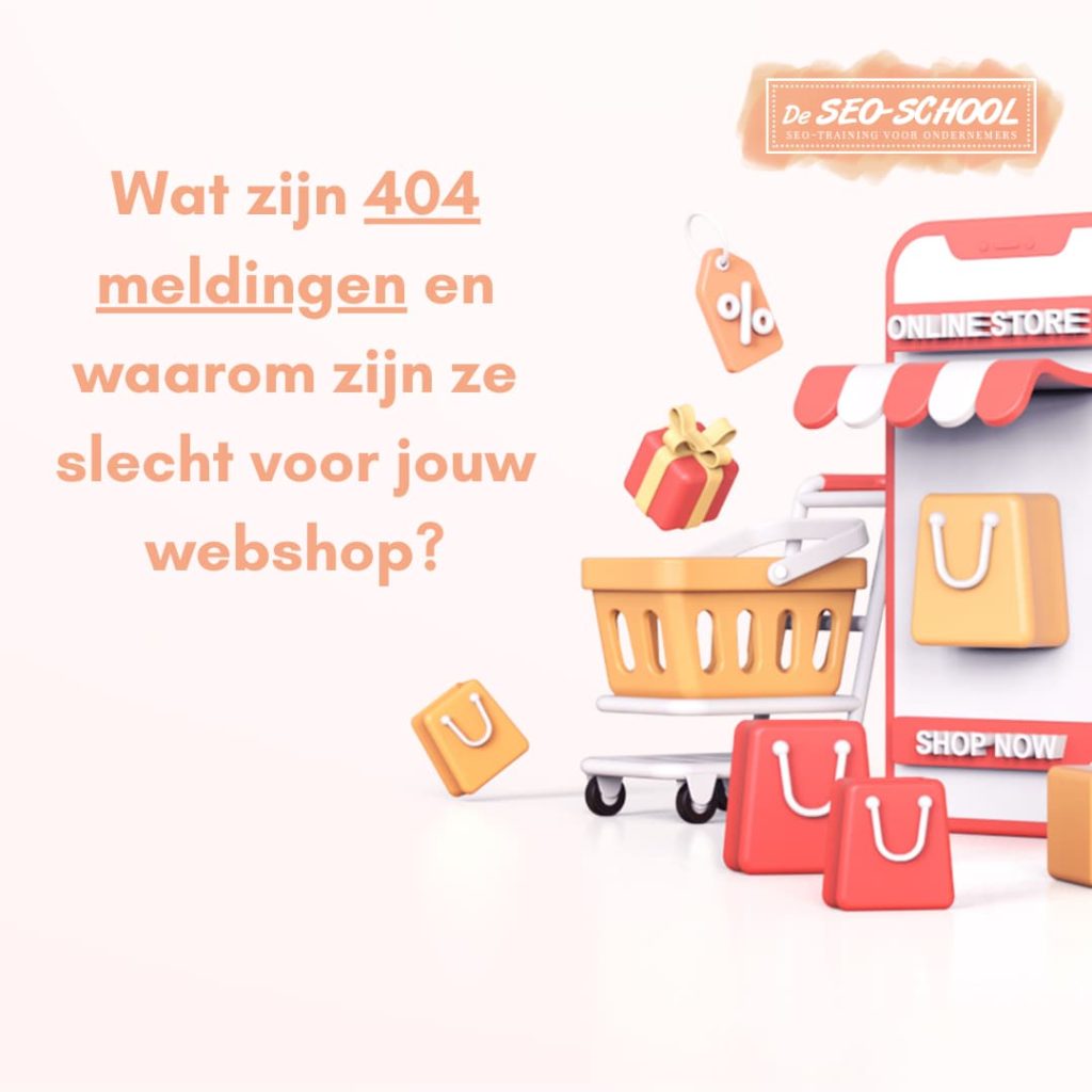 404's dode links webshop
