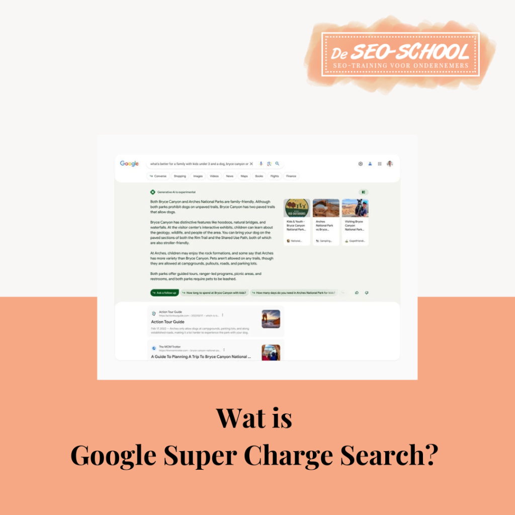 Wat is Google Super Charge Search