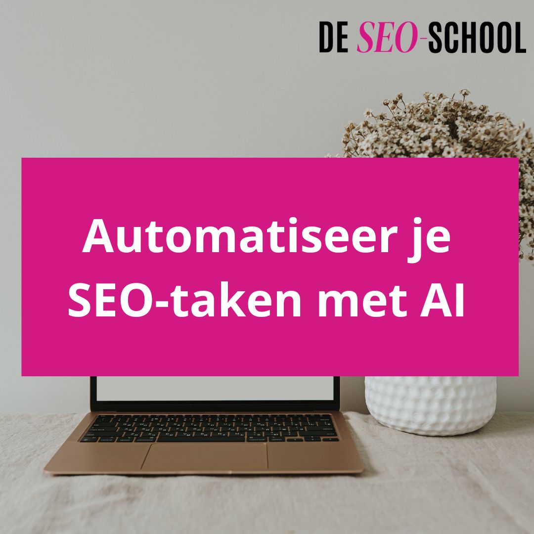 automatiseer je seo-taken met AI