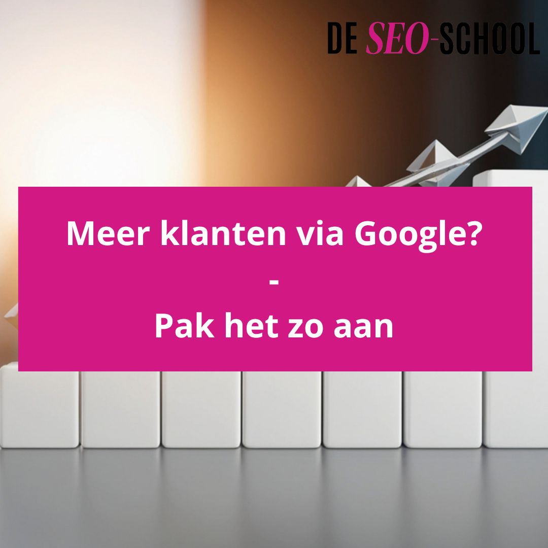 Veel ondernemers zeggen dat ze meer klanten via Google willen, maar als je doorvraagt, blijkt vaak dat ze daar niet alles voor willen doen. Ze hopen op een paar slimme zoekwoorden, een paar goed geoptimaliseerde blogs en vervolgens een gestage stroom aanvragen. Dat is begrijpelijk. Google voelt als de plek waar mensen zoeken wanneer ze klaar zijn om te kopen. Maar meer klanten via Google krijg je niet door 'iets met SEO te doen'. Je krijgt ze wanneer je begrijpt hoe Google keuzes maakt en hoe jouw website daarin past.
