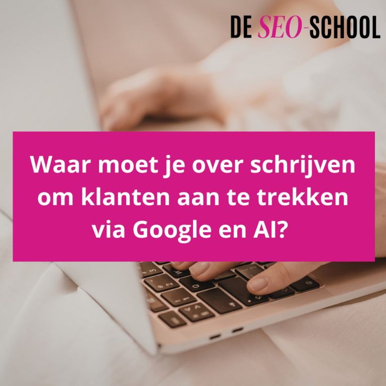 Succesvolle SEO-content begint niet bij zoekwoorden of bij wat jij wilt vertellen, maar bij zoekintentie. Pas wanneer je helder hebt welke vraag, behoefte of twijfel iemand heeft op het moment van zoeken, kun je content maken die wordt gekozen door Google en AI-tools. Door bewust te kiezen welke rol je content vervult. begrijpen, verdiepen of beslissen, bouw je aan zichtbaarheid die ook daadwerkelijk klanten aantrekt.