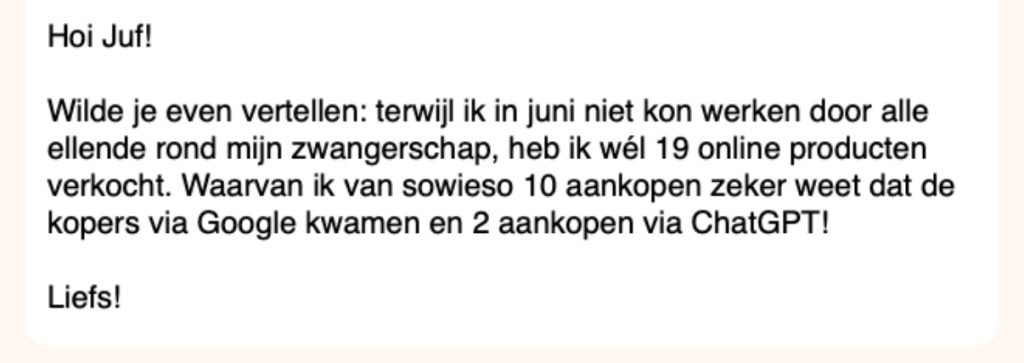 Review De SEO-School over klanten via AI