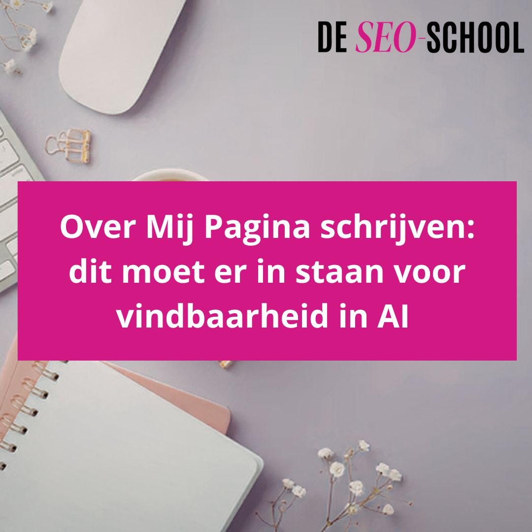 Een goede Over Mij pagina op je website laat zien wie je bent, voor wie je werkt en wat je aanpak is. Maar in 2026 moet die pagina meer doen dan dat: hij moet ook AI-tools zoals ChatGPT en Google overtuigen dat jij de expert bent op jouw onderwerp. Dat vraagt om specifieke onderdelen: een heldere positionering, concrete expertise, herkenbare klantomschrijving en een duidelijke aanpak. Zonder die elementen sla je als bron over, ook al ben je inhoudelijk sterker dan je concurrent.